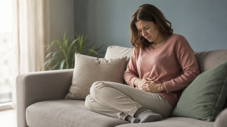 Adenomyosis may cause heavy menstrual bleeding, pelvic pain, and discomfort that can affect quality of life.